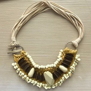 DAY Birger ET Mikkelsen woven beaded statement necklace